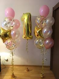 1st Birthday Balloon Decoration Ideas Spice Up Your Life With Princess Birthday Party Ideas And Decorations Birthdayphotoshoot B Birthday Party Balloon Simple Birthday Party 1st Birthday Balloons
