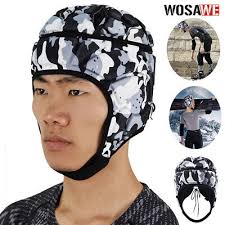 Rugby Helmet Football Soccer Headgear Headguard Goalkeeper EVA Padded  Helmet