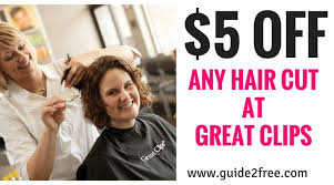 Great Clips Coupon 5 Off Any Haircut Great Clips Coupons Haircut Coupons Free Haircut