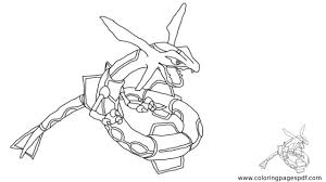A few boxes of crayons and a variety of coloring and activity pages can help keep kids from getting restless while thanksgiving dinner is cooking. Coloring Page Of Rayquaza