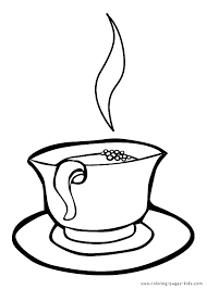 Zentangle teapot with steam, cup of tea, adult coloring. Cup Of Tea Color Page Coloring Pages For Kids Nature Food Coloring Pages Printable Colori Food Coloring Pages Coloring Pages Winter Free Coloring Pages
