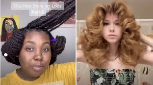 Reaching 70 years of age may cause your tresses to get thin and flat. Tiktokers With Locs Are Trying The 70s Hair Flip Trend Watch Videos Allure