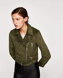 Faux Suede Biker Jacket Jackets Woman Zara United States Faux Suede Biker Jacket Biker Jacket Jackets