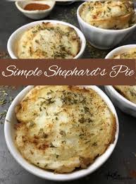 Simple Shephard S Pie Recipe In 2020 Irish Recipes Recipes Shepards Pie Recipe