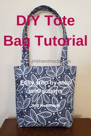 Did you know that you can print directly on paper bags? How To Make A Simple Tote Bag Jmb Handmade