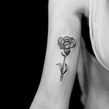99 Sensational Flower Tattoos Carnation Tattoo Carnation Flower Tattoo Tattoos