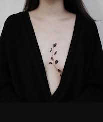You Just Have To Say That You Re Fine Vine Sternum Vine Tattoo Chest Tattoos For Women Wrist Tattoos Girls Small Chest Tattoos