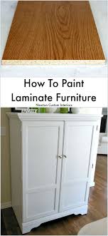 How To Paint Laminate Furniture Newton Custom Interiors Painting Laminate Furniture Laminate Furniture Furniture Makeover