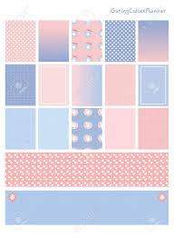 cute pantone 2016 sticker planner printable royalty free cliparts vectors and stock illustration image 63059429