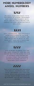 The Meaning Of Numerology Angel Numbers 1212 1221 1222 2222 What Is Numerology Babe Magic Beauty Wellness Mag Numerology Angel Numbers Number Meanings