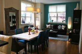Personal Client At The Aria Teal Living Rooms Teal Accent Walls Modern Grey Living Room