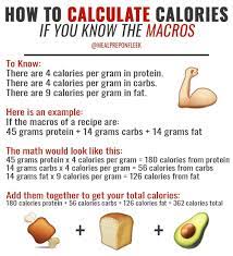 How to calculate grams of protein from calories. How To Calculate Calories If You Know The Macros Nutrition Calculator Macro Nutrition Nutrition Tips