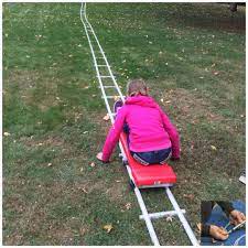 Portable Roller Coaster Build From Plans Roller Coaster Yard Dice Yard Games