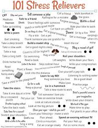 101 Ways To Relieve Stress Write It Down How To Relieve Stress Ways To Relieve Stress Stress