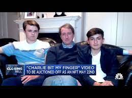 Charlie Bit My Finger Video To Be Auctioned Off As An Nft On May 22nd Youtube