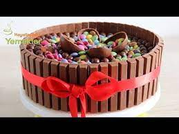 Boyle Pasta Yapmak Cok Kolay Bol Cikolatali Kitkat Pasta Tarifi Kolay Pasta Youtube Pasta Tarifleri Pasta Cikolatali Pasta