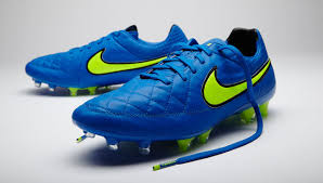 Nike Tiempo Legend V Solar Blue Volt Soccerbible Soccer Boots Football Boots Nike