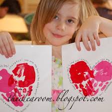 Handprint Valentines Preschool Valentines Valentine Day Crafts Crafts For Kids