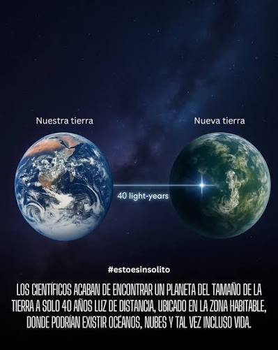 Esto - ¿Una segunda Tierra? El descubrimiento que está asombrando: Los  astrónomos acaban de realizar uno de los descubrimientos más emocionantes  hasta la fecha: ¡un planeta de tamaño casi idéntico al de