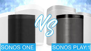 Sonos One Vs Play 1 Wifi Speaker Review Comparison Video