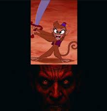 Abu disapproves of new Aladdin upcoming horror by TheBouncyUniverse