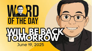 UPDATE: WORD OF THE DAY Dear Friends in Christ, I am happy to share with  you that I will be discharged from the hospital today, and by God's grace,  I am steadily