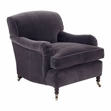 A George Smith Signature Armchair In Charcoal Mohair Velvet Georgesmithfurniture Mohairvelvet Charcoal Furniture Upholstered Furniture African Living Rooms