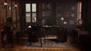 Office Inspired By Peaky Blinders Modern Office Decor Office Interior Design 1920s Interior Design