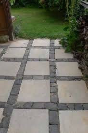 Bildergebnis Fur Pflastern Waschbetonplatten Waschbetonplatten Bepflanzung Waschbeton