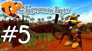 Basic dingo (fixed) (his name is patches) Helping Shazza Ty The Tasmanian Tiger Hd 5 Pc Gameplay Youtube