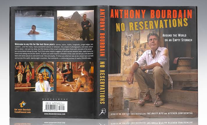 No Reservations: Around the World on an Empty Stomach. - Raptis Rare Books  | Fine Rare and Antiquarian First Edition Books for Sale