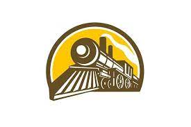 Steam Locomotive Train Icon Locomotive Steam Locomotive Retro Illustration
