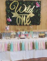 Baby S First Birthday Party Wild One Theme Wild One Birthday Party Wild Birthday Party First Birthday Theme Girl