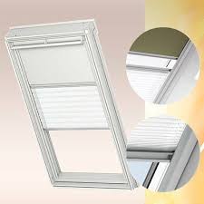 Rolgordijnen die geschikt zijn voor velux® ggl s06 dakramen hebben een strakke en tijdloze uitstraling. Store Velux Plisse Blanc 98x114cm Fpn S04 1016s Neuf Ebay