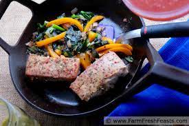 Fish tacos with bok choy. Farm Fresh Feasts Fish Tacos With Bok Choy And Peppers