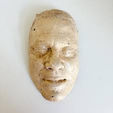 Plaster Wall Sculpture Mask