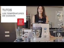 Tableau Des Temperatures Pour Le Cooking Chef Chef Cuisinier Recette Kenwood Recette Cooking Chef