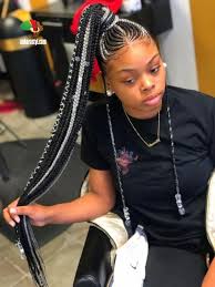 The increasingly popular hairstyle is favored by people with a sassy sense of style or those looking for something simple, stylish, and low maintenance. Best Ghana Braids Hairstyles For Kids With Tutorial 2020 Black Girl Braided Hairstyles Hair Styles Feed In Braids Hairstyles