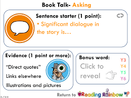Ks2 Interactive Reading Rainbow The Training Space