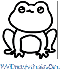 How To Draw A Baby Frog
