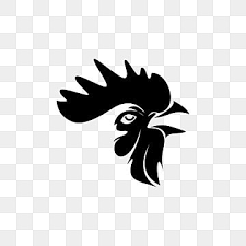 Rooster Head Silhouette Hen Clipart Head Icons Silhouette Icons Png And Vector With Transparent Background For Free Download Ilustrasi Bulu Ayam Jantan Gambar Profil
