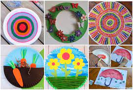 La broderie a fait son grand retour et elle est à nouveau tendance. 100 Et Activites Manuelles Avec Des Assiettes En Carton La Cour Des Petits