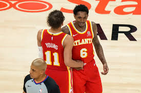 Despite the abuse trae young is taking from new york knicks fans, he's using his first trip to the nba playoffs to turn himself and his atlanta hawks into the scariest team in the postseason. Lou Williams Advice To Trae Young Before Game 1 Dagger Was Perfect