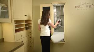 Europe folding ironing board storage cabinet. Chalkboard Ironing Board Storage Cabinet Youtube