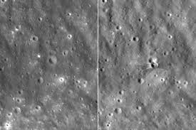 NASA revela imágenes de la Luna tras el choque del cohete de SpaceX