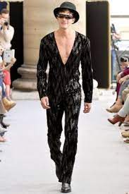 Add some shape to the billowing styles with a coordinated belt, and matching shoes. Mens Designer Jumpsuit Google Search High Fashion Men Fashion Eclectic Fashion