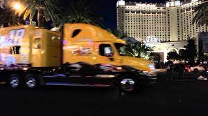 Nascar fans can see their favorite drivers' haulers drive down the las vegas strip beginning at 6 p.m. 2014 Nascar Hauler Parade Las Vegas Nascar Las Vegas Parades