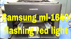 Maybe you would like to learn more about one of these? Samsung Ml 1640 Flashing Red Light Youtube