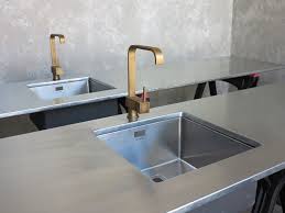 natural zinc kitchen bespoke worktops