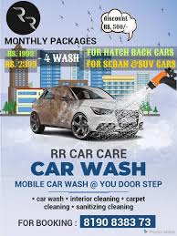 Scheduled a car wash same day. R R Travels Rr Car Care Car Wash In Easy Wash Monthly Facebook